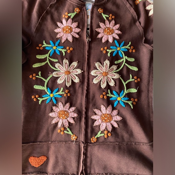 Johnny Was Joystick Zip Up Top - Picture 6 of 16